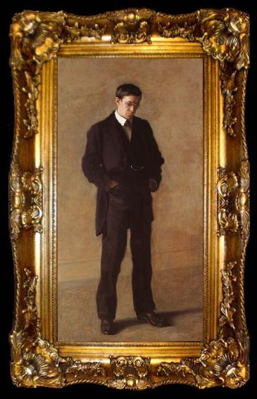 framed  Thomas Eakins Der Denker, ta009-2